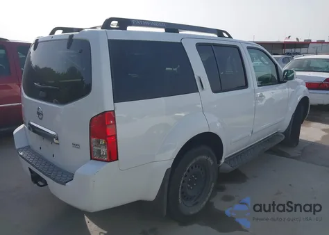 2007 Nissan Pathfinder Se from USA, damaged, VIN 5N1AR18U67C606091